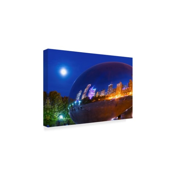 NjR Photos 'Moon Gate' Canvas Art,12x19